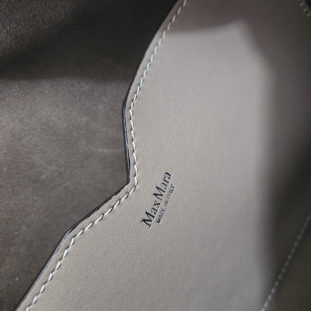 Max Mara Medium natural leather bowler bag - Picture 15 of 16